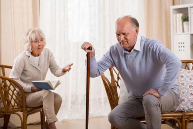 Pain in the joints in the elderly